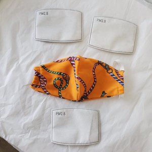 Face Mask with 3 Filters included